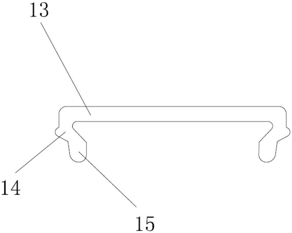 Dispensing structure bringing convenience to connection of filtering strip and proximate matter