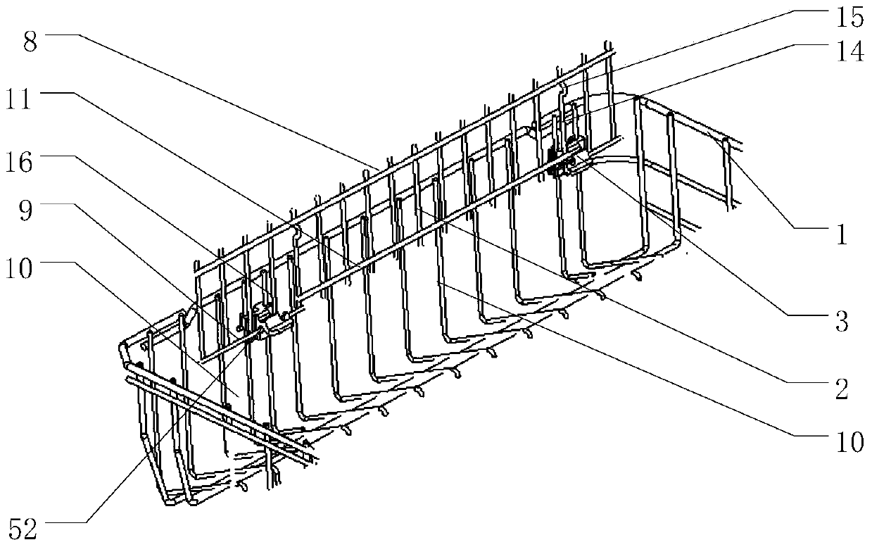 A dishwasher rack