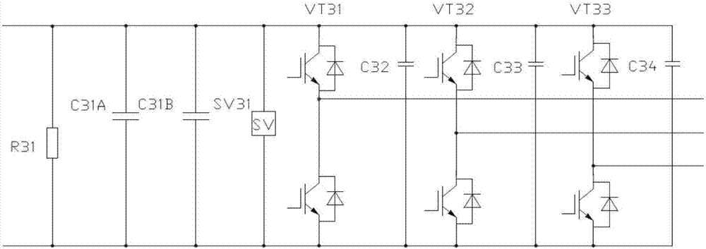 Auxiliary power module and circuit