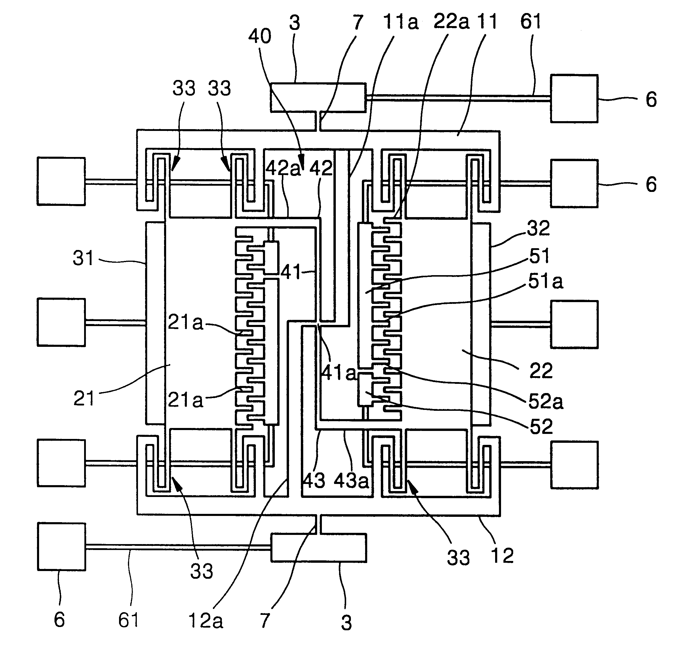 Microgyroscope with two resonant plates