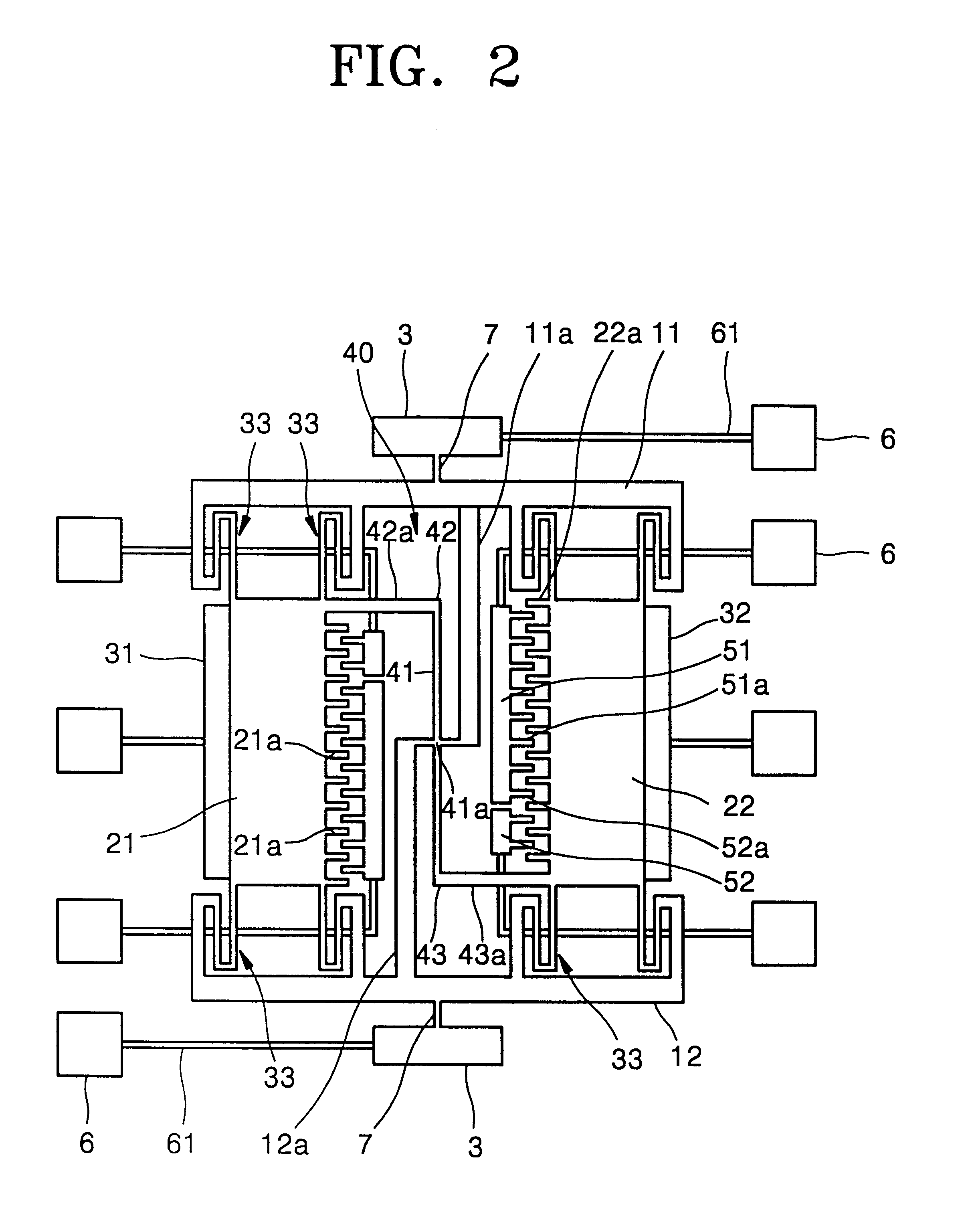 Microgyroscope with two resonant plates