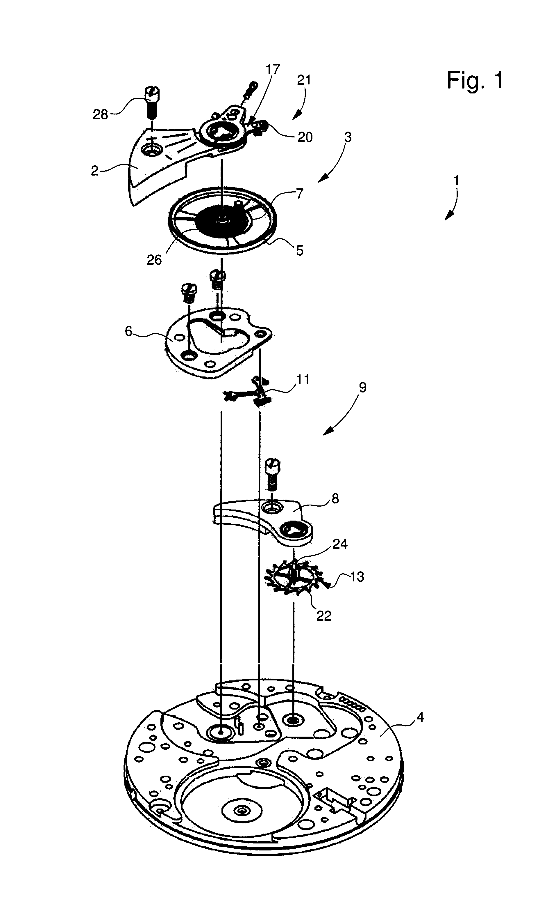 Component for a timepiece movement