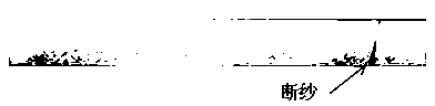 Gray fabric broken yarn online detection method based on computer vision