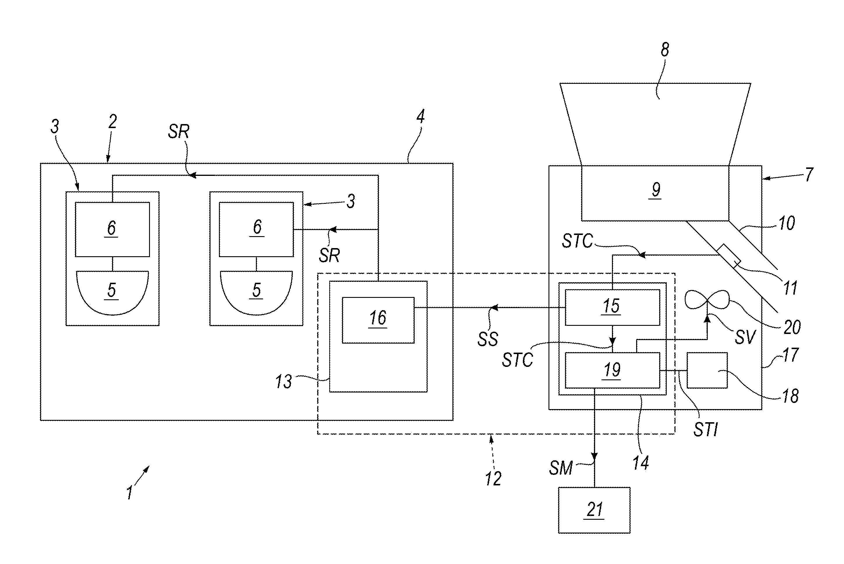 Espresso coffee dispensing system and method