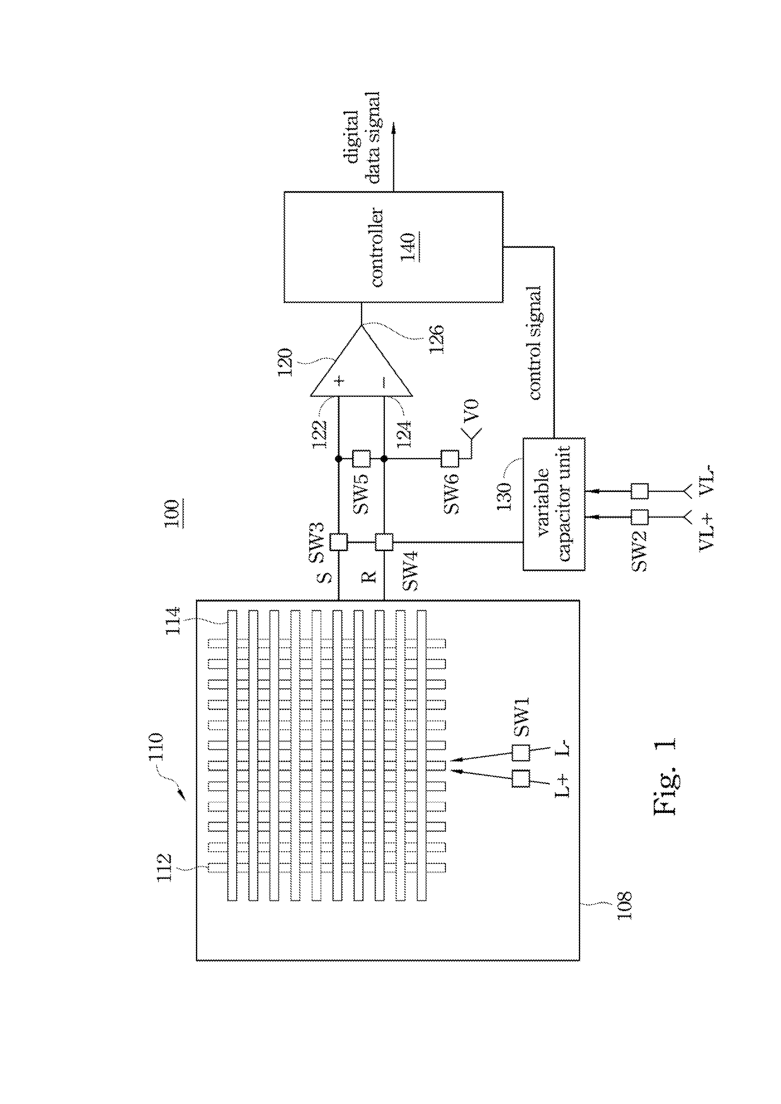 Touch sensing device