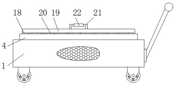 A transport cart for corn