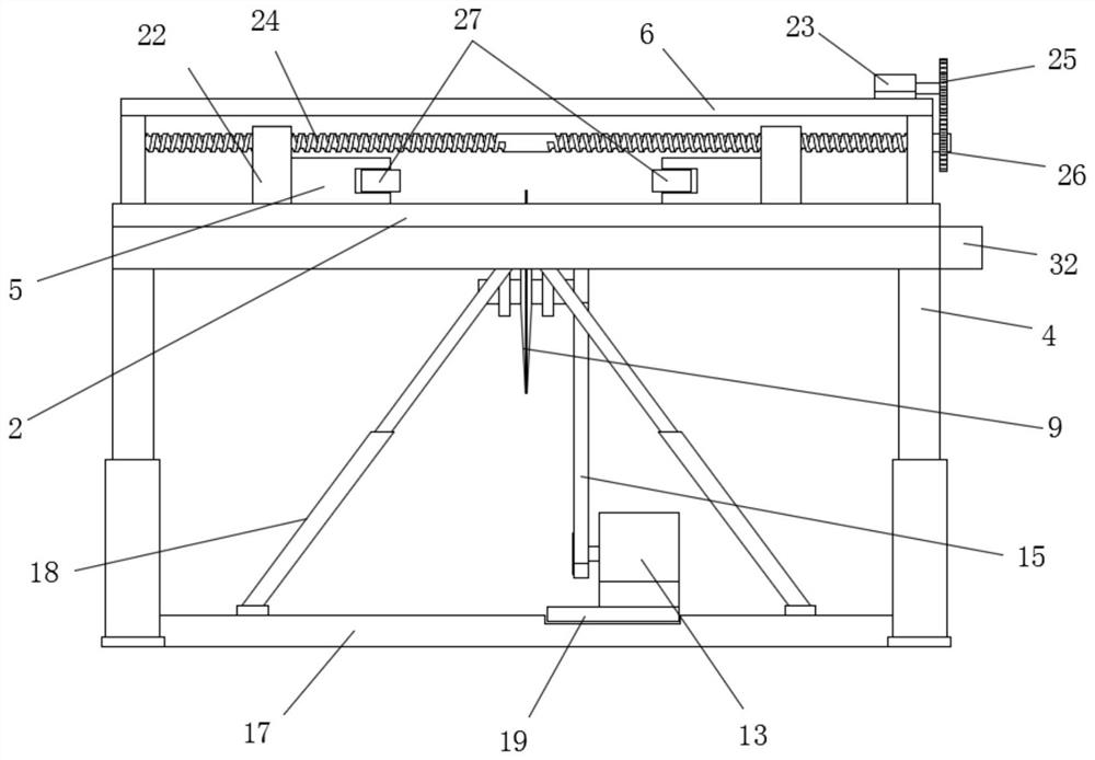 Plate cutting device for constructional engineering