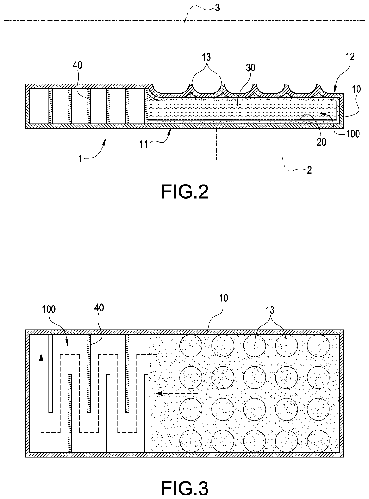 Heat pipe with non-condensable gas