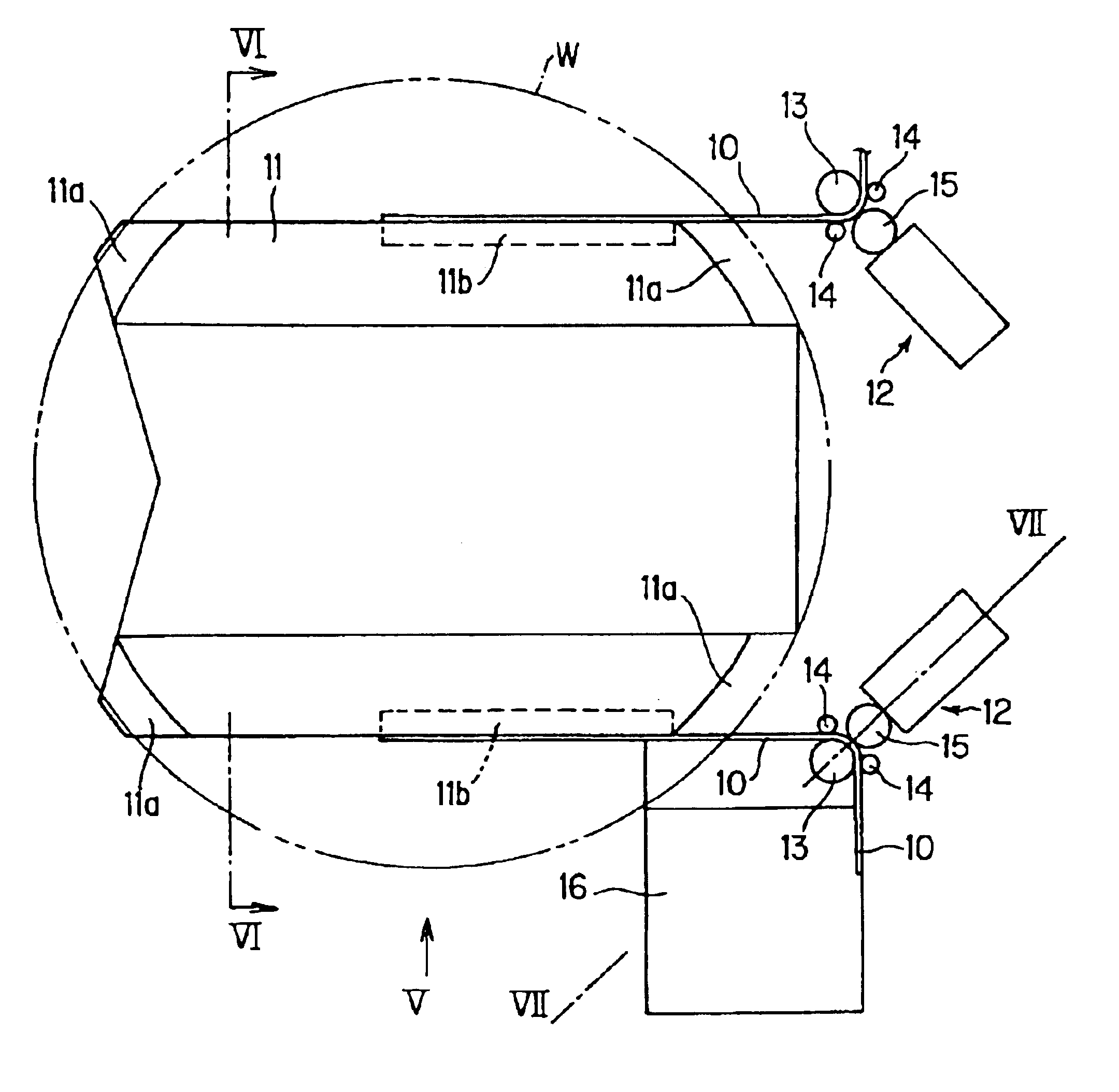 Vacuum apparatus and transfer apparatus