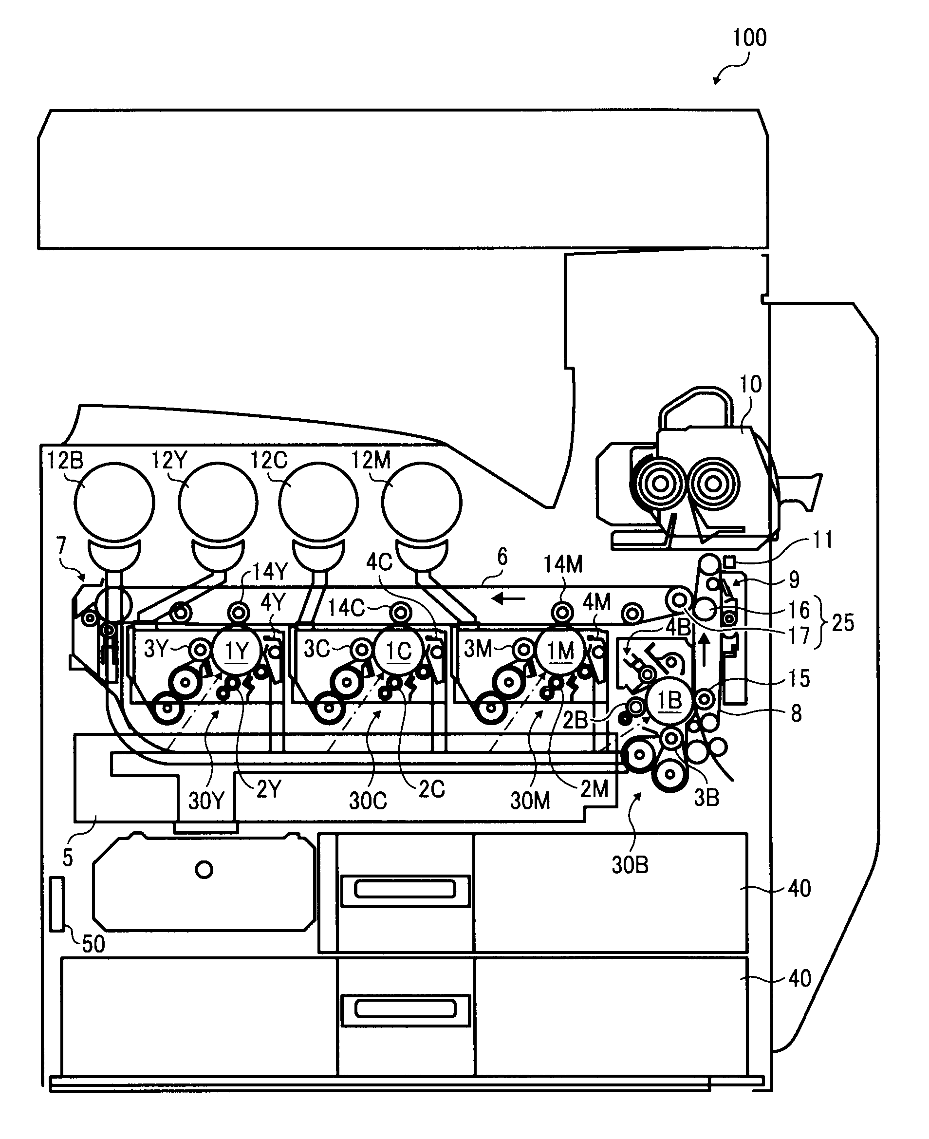 Image forming apparatus and control method for same