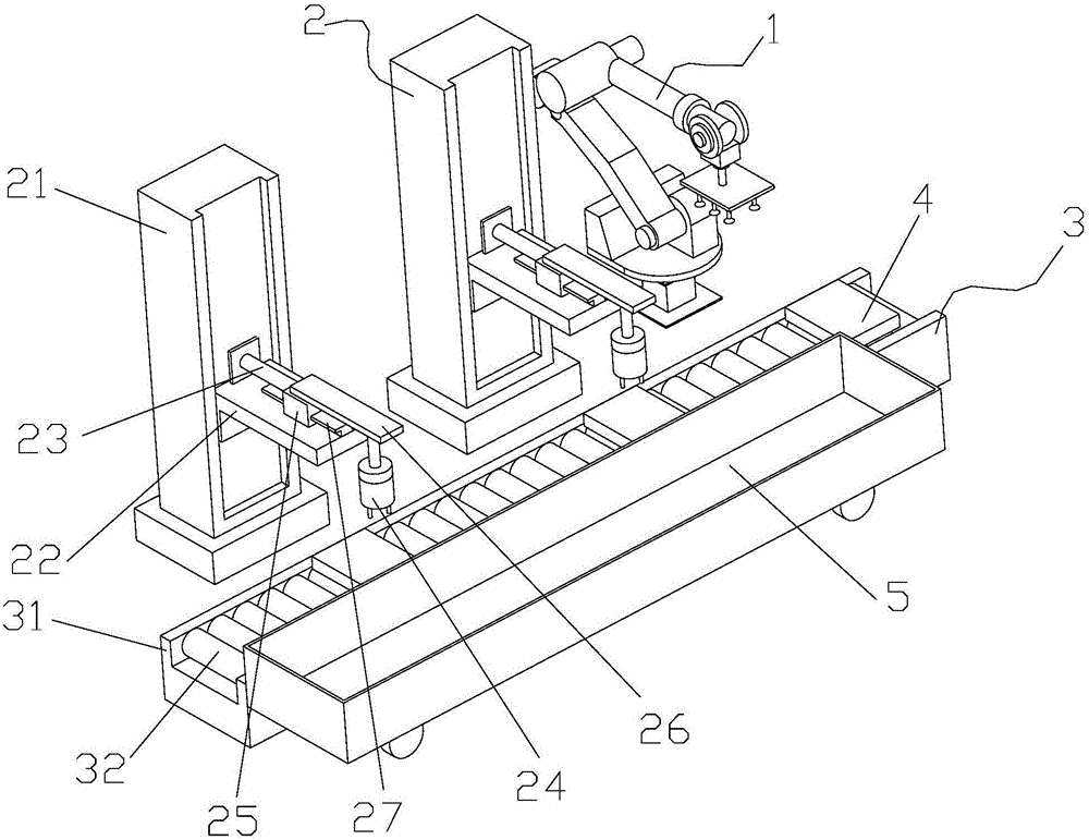 Automatic system for loading and unloading