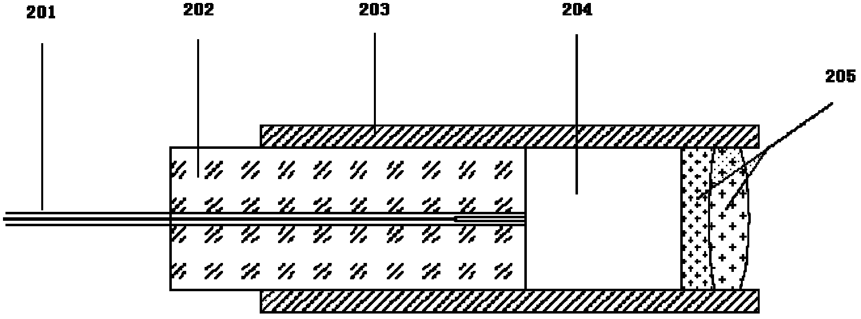 Broad spectrum optical fiber collimator