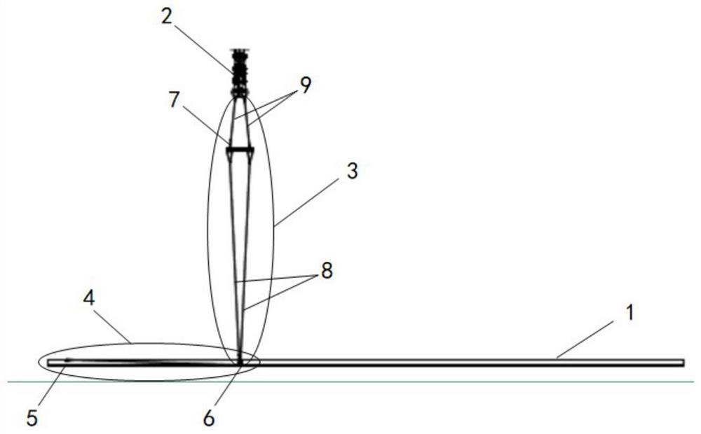 Offshore installation technology of ultra-slender ratio riser casing for deeper water jacket