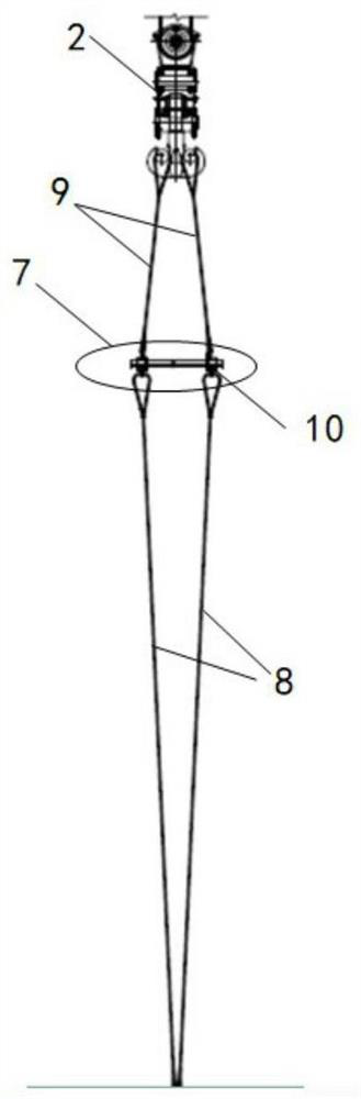 Offshore installation technology of ultra-slender ratio riser casing for deeper water jacket