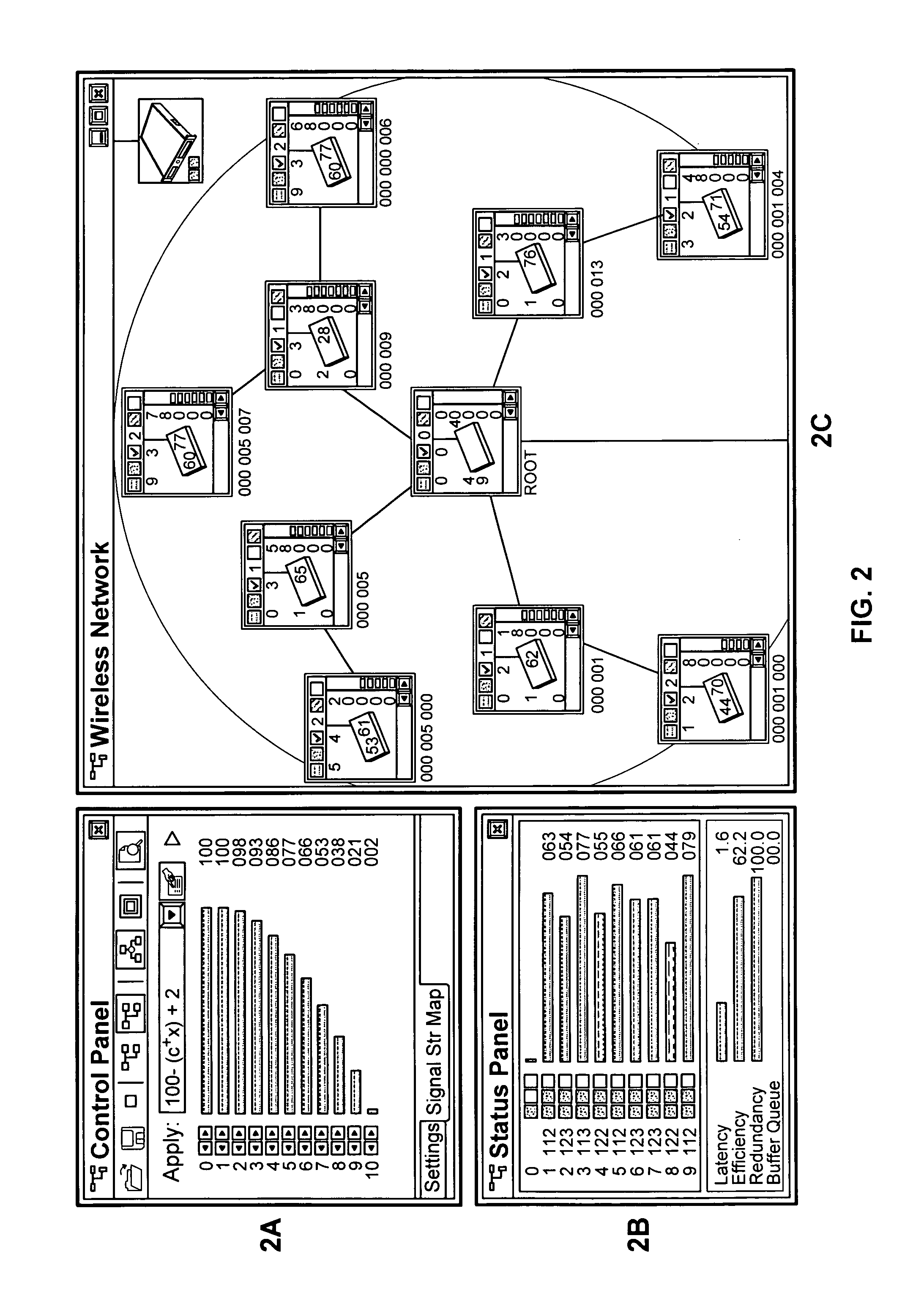 High performance wireless networks using distributed control