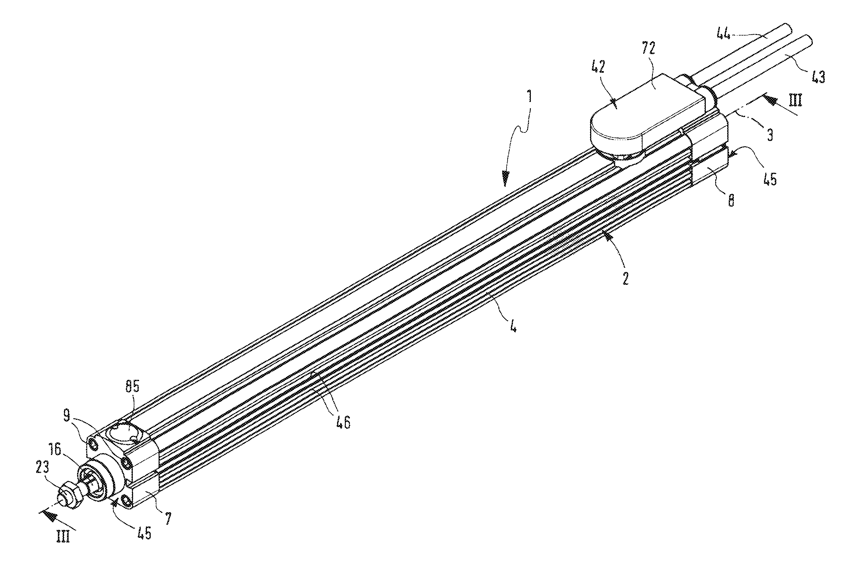 Electrical linear drive