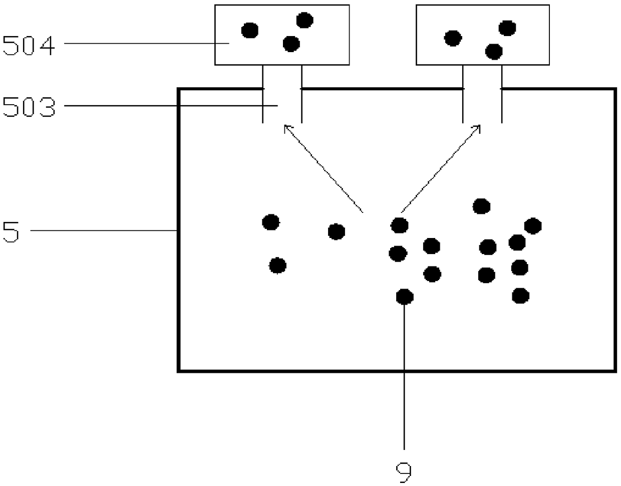 Optical tweezers for capturing magnetic particles and preparation method of optical tweezers