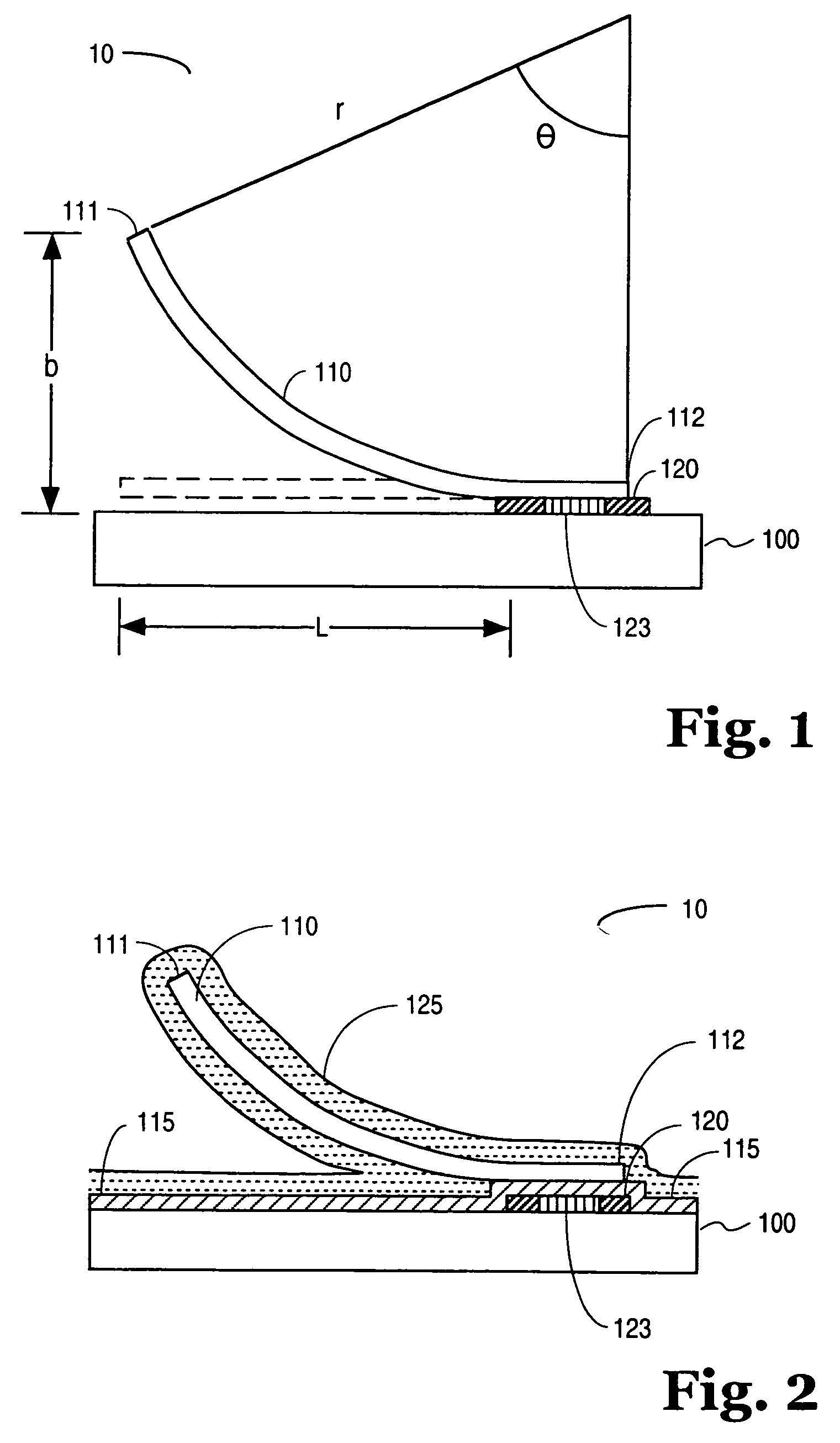 Interconnect for microelectronic structures with enhanced spring characteristics