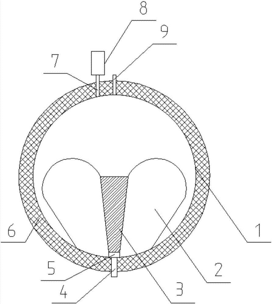 Cryogenic propellant storage tank for space