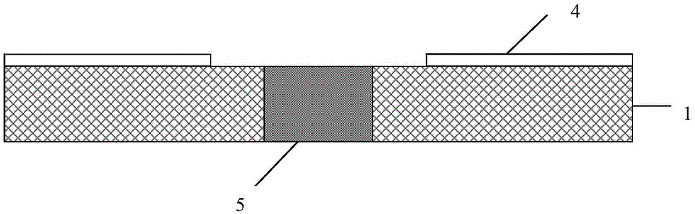 A kind of preparation method of bulge sample of layered electromagnetic thin film material