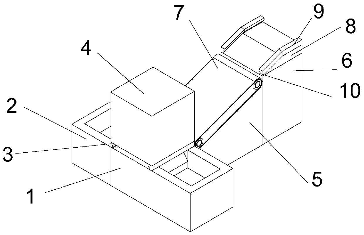 Automatic separation type cutting equipment