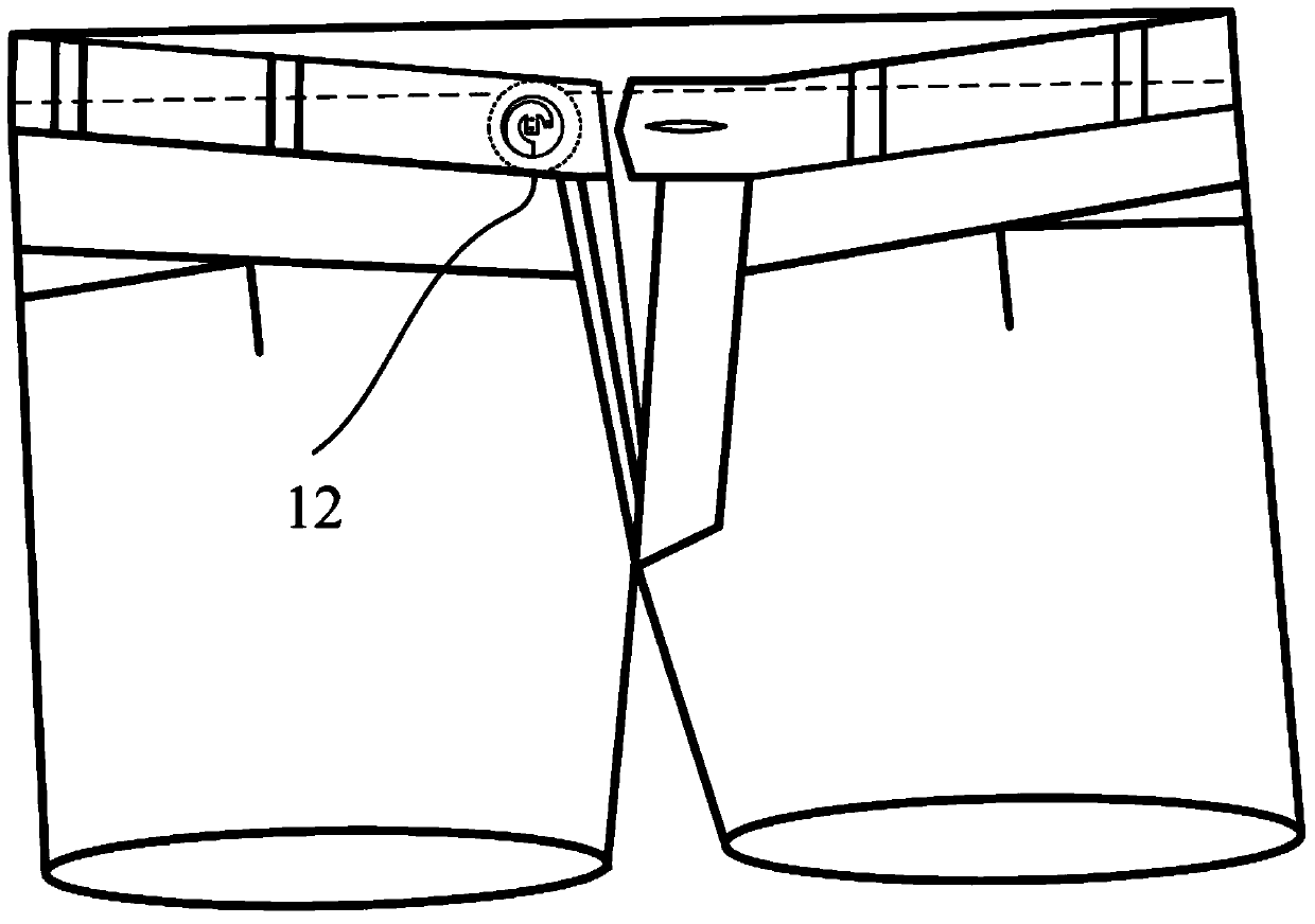 A dual-frequency button antenna that can be integrated into clothing for body area network communication