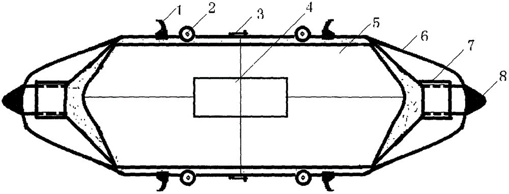 Pipeline transport method for logistics express delivery