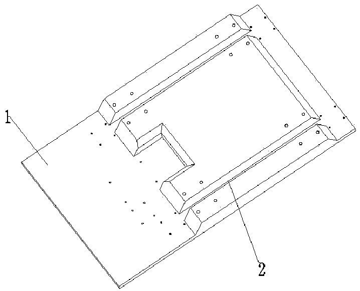 Large-sized workpiece overturning device