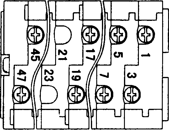 Universal change-over switch