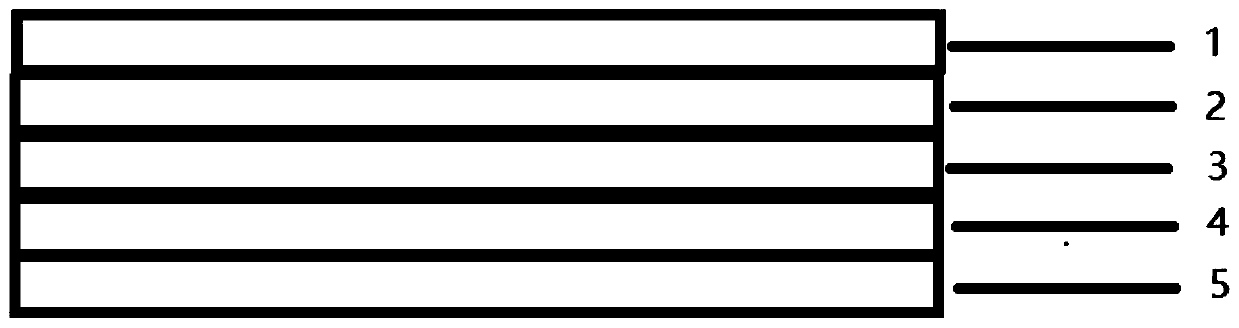 High-barrier transparent oxide composite film and preparation method thereof