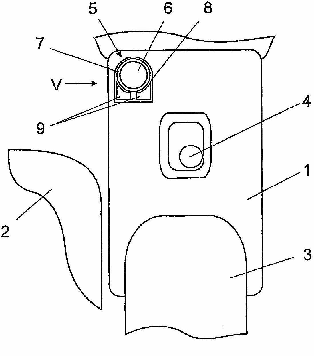 Operator control apparatus in a motor vehicle