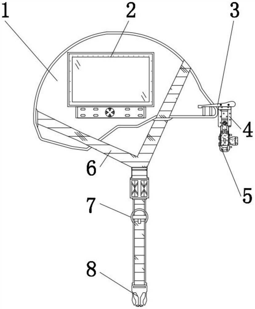 Portable wearable device for reflecting human body preference to environment in real time based on eye movement data