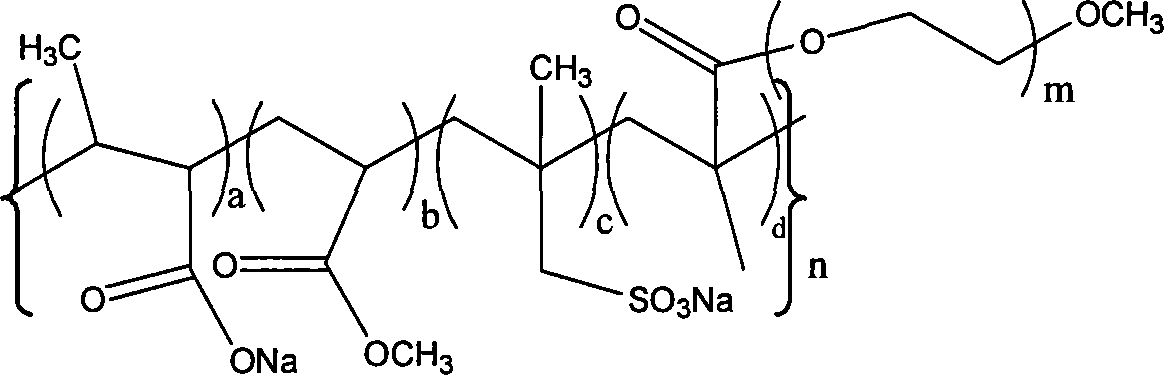 Method for synthesizing polycarboxylic acid series cement water reducer accelerated by microwave