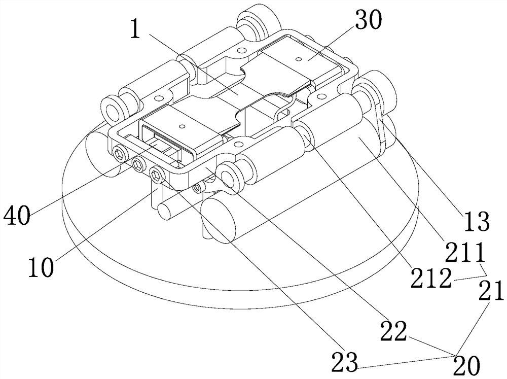 In-situ stretching device for X-ray test