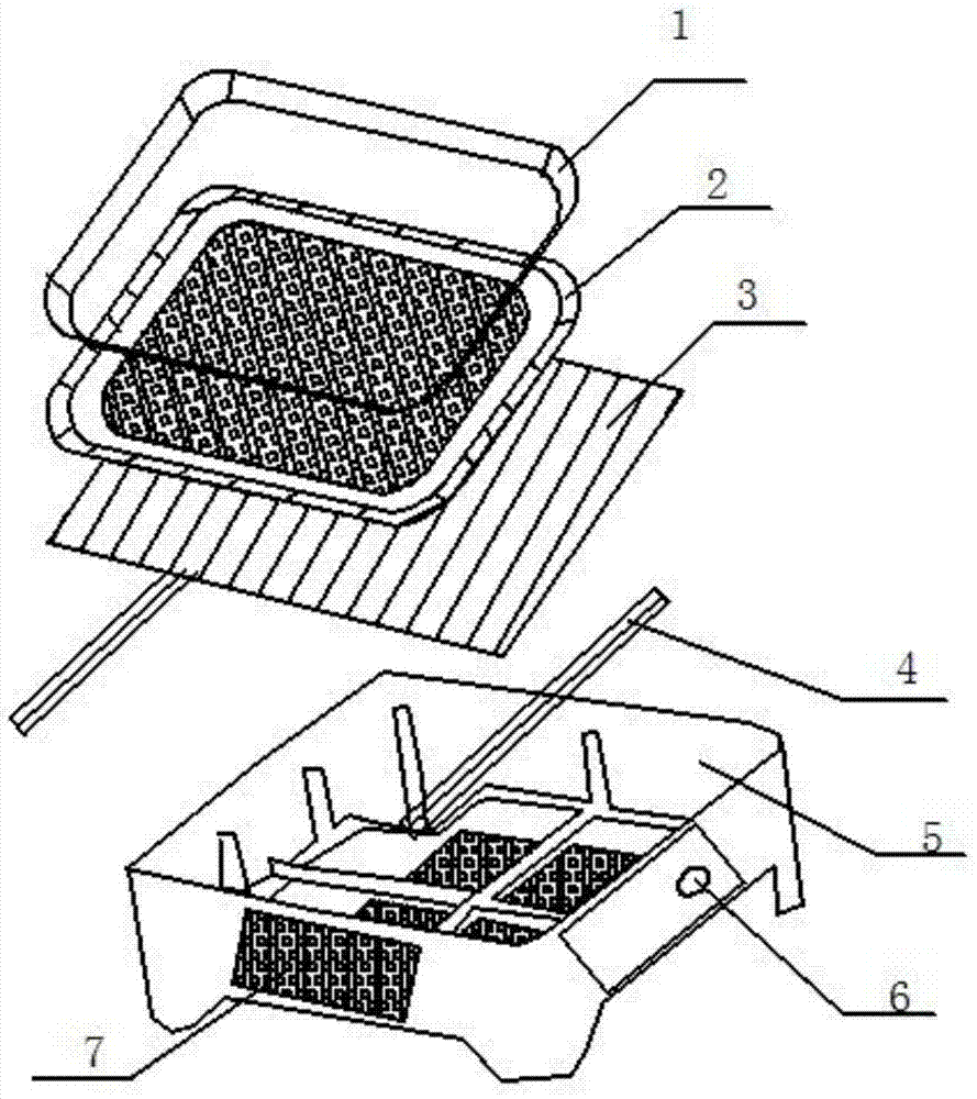 Energy-saving type foot warmer