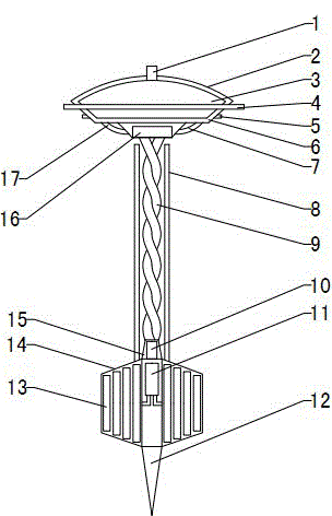 Emergency semi-submersible type sea water desalting device