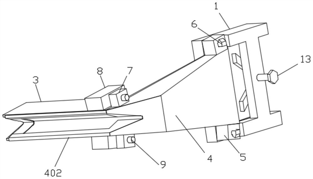 A side cloth folding device in gauze production