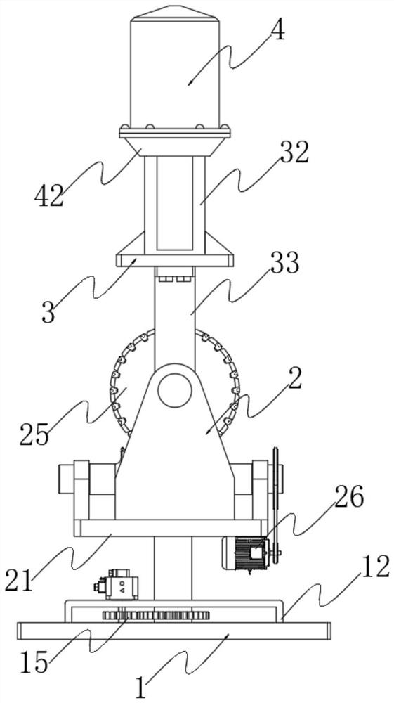 Signal indicating lamp with angle adjusting function for ship