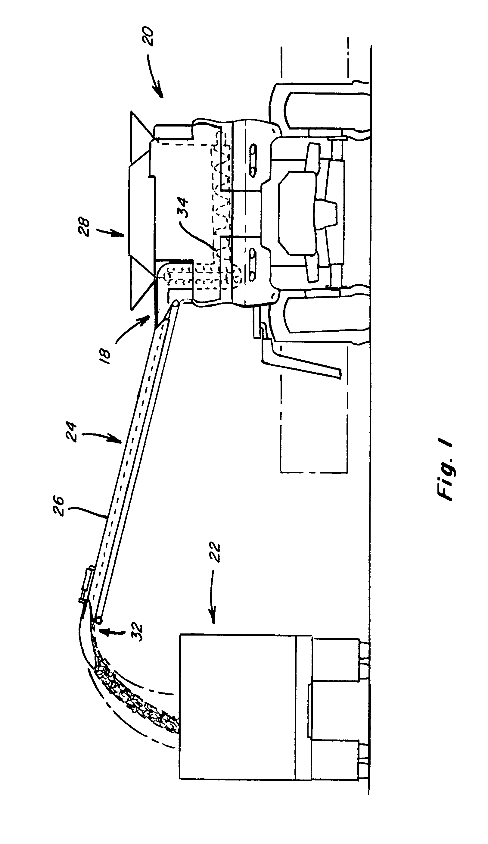 Supercharging feed system and method for a belt in tube conveyor