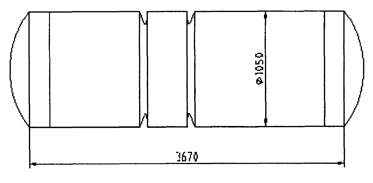 All-fiber-texture large-size one-piece flange fan main shaft forging method