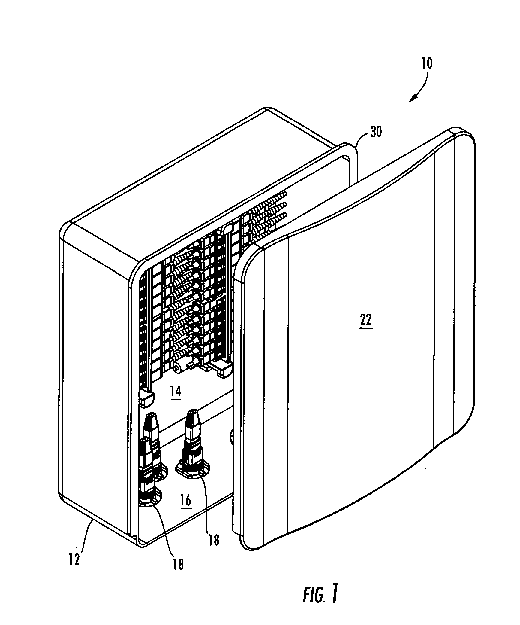 Fiber optic drop terminals for multiple dwelling units