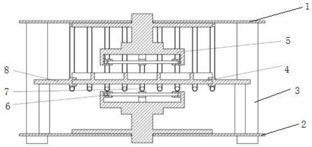 A method and device for strengthening aluminum alloy components by electromagnetic force at room temperature cycle