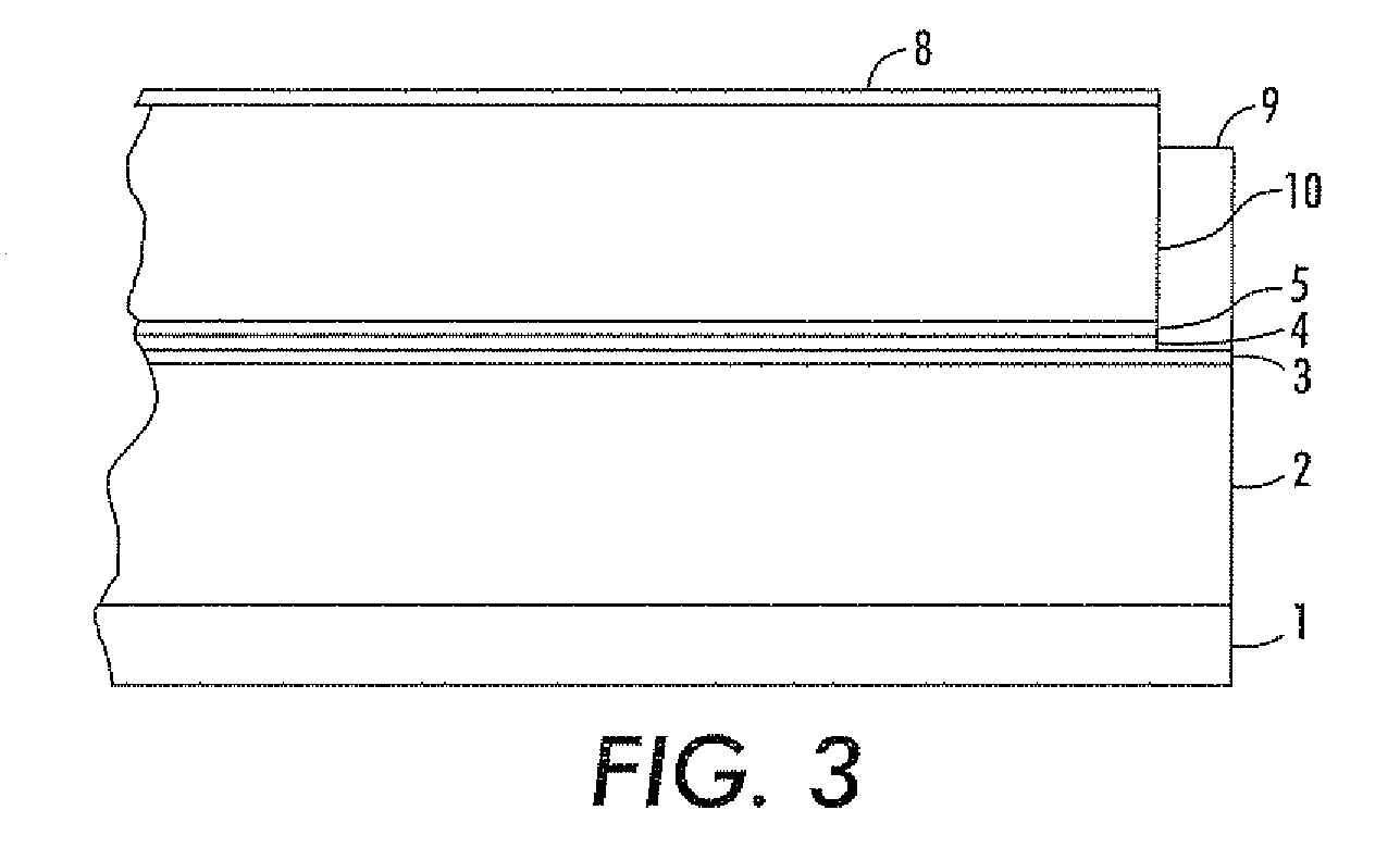 Imaging devices comprising structured organic films