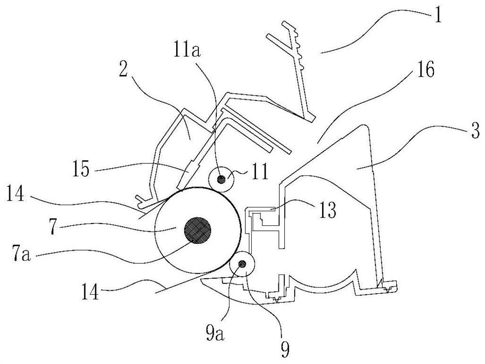 Process box jamming device