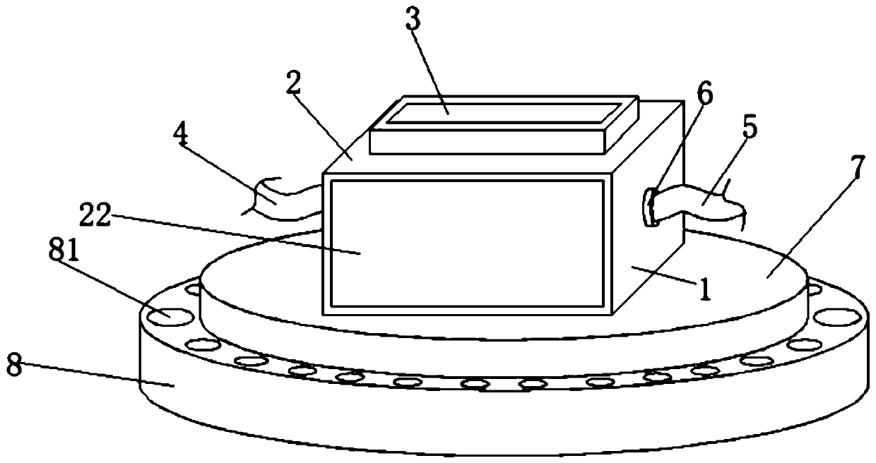 Chemical experiment teaching safety demonstration device