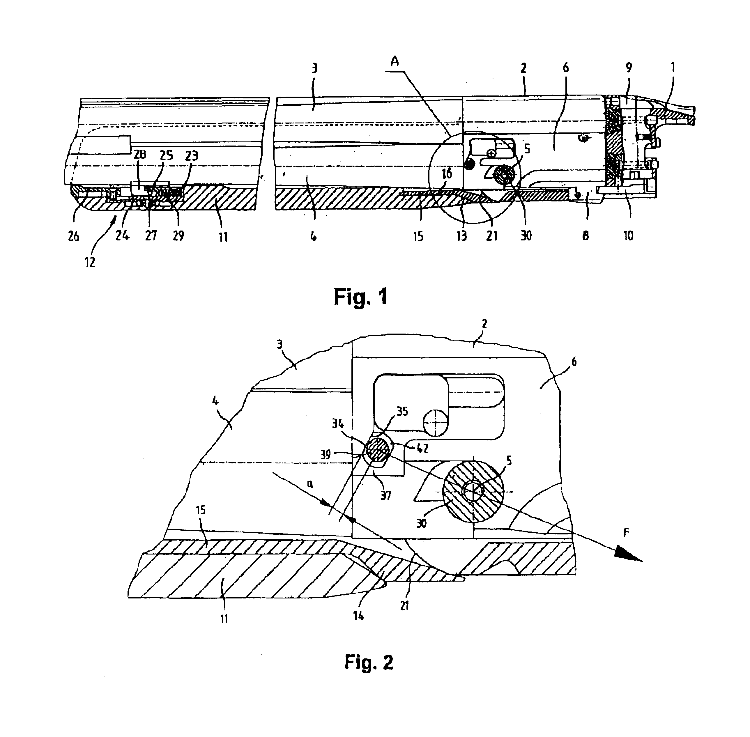 Break-action firearm