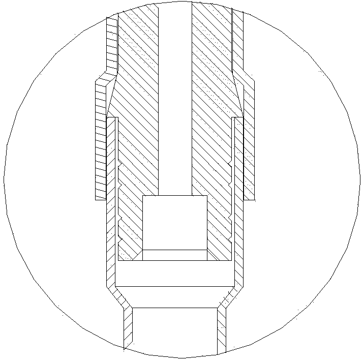 Noise reduction flow dividing device based on multi-connection air conditioning system