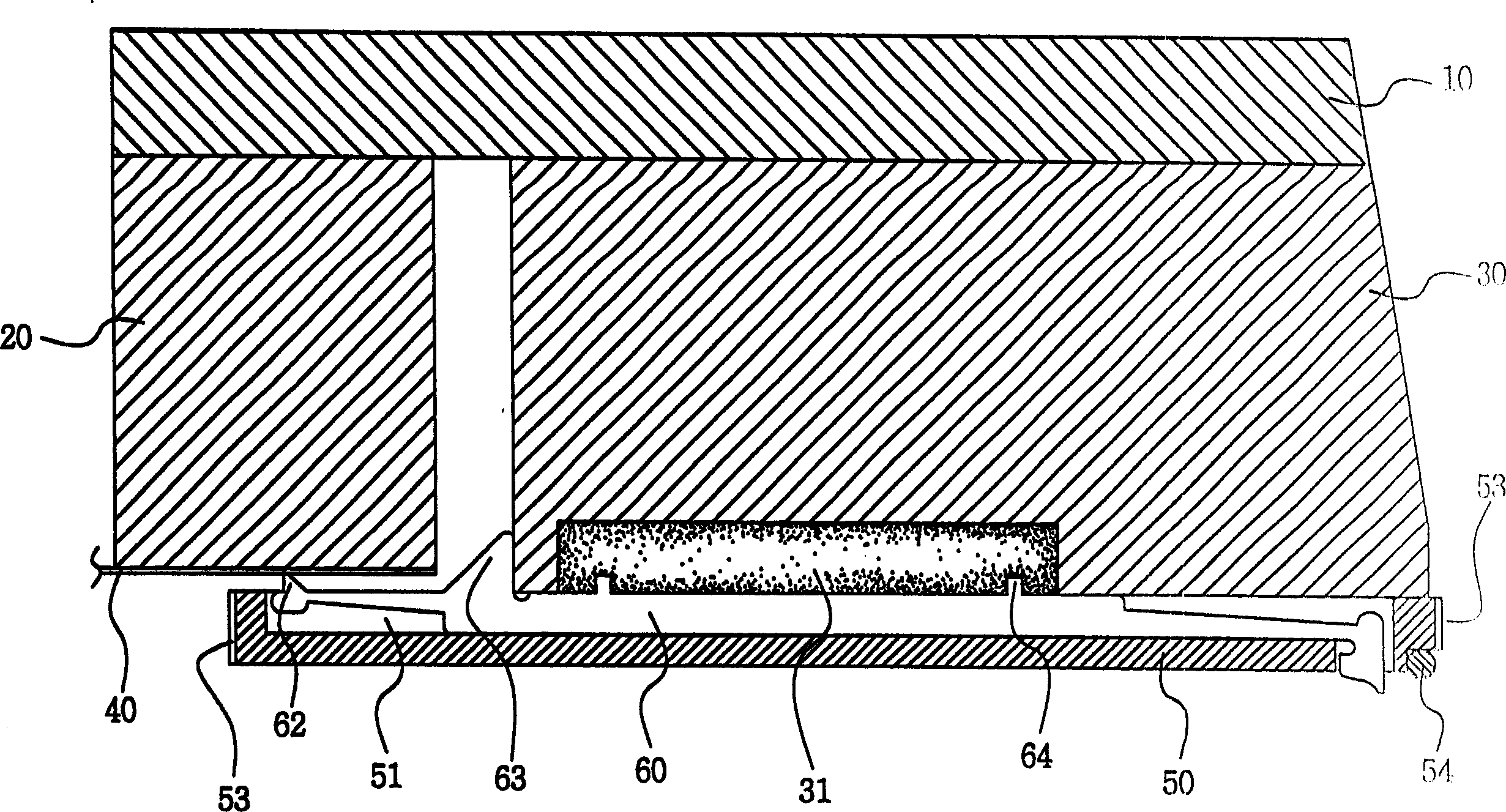 Probe card for LCD detection