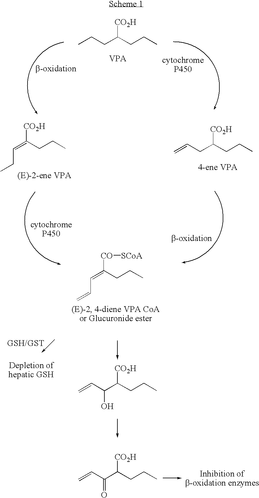 Valproic acid analogues and pharmaceutical composition thereof