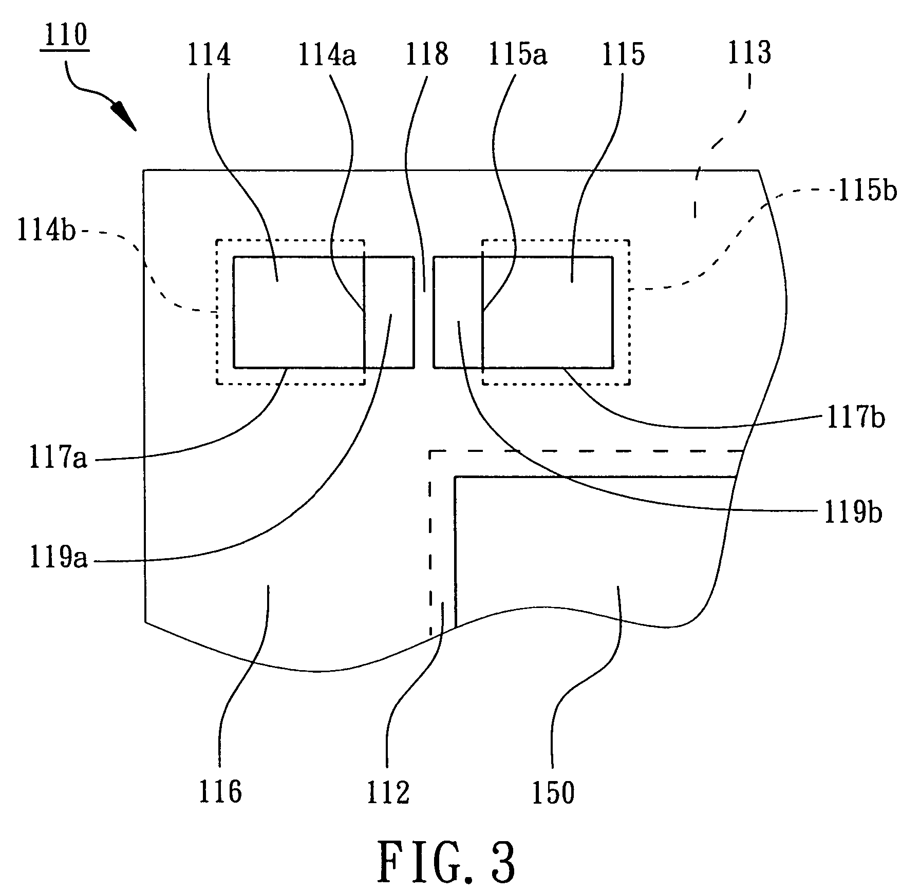 Semiconductor package with encapsulated passive component